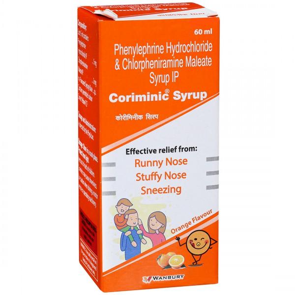 Coriminic Orange Flavour Syrup 60 ml