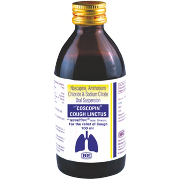 Coscopin Linctus Passion Fruit & Cherry Flavour Syrup 100 ml