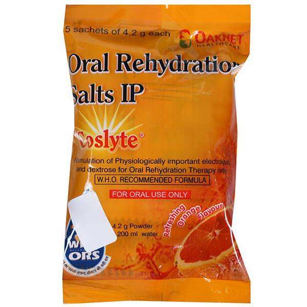 Coslyte Orange Flavour Powder 5 x 4.2 g