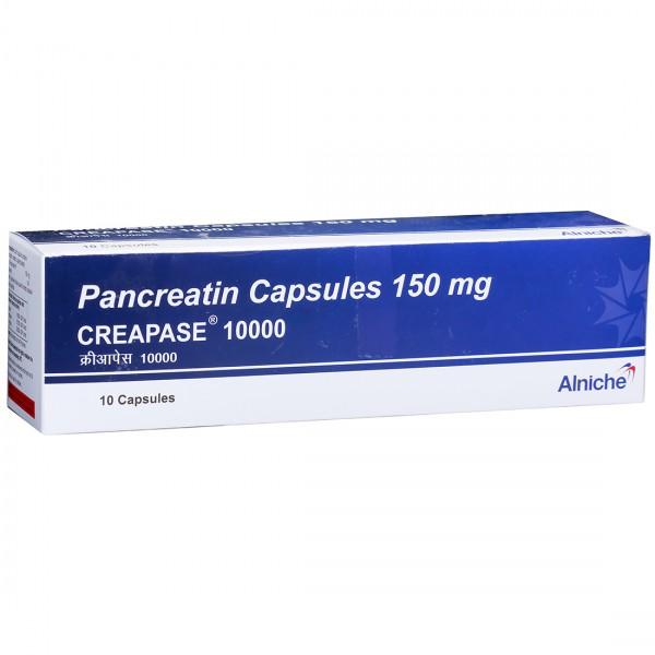 Creapase 10000 Capsule (10 Cap)