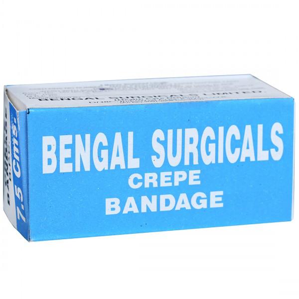Crepe Bandage (B.S) SQ 7.5 cm x 4 m
