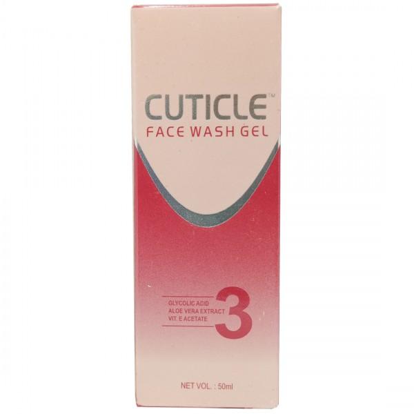 Cuticle Face Wash Gel 50 ml