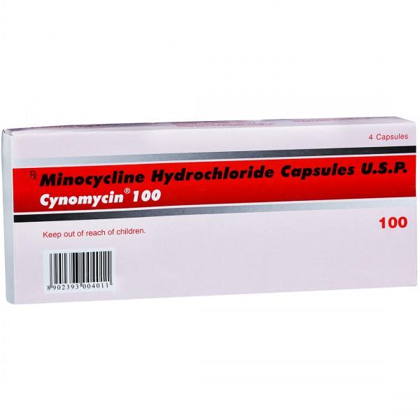 Cynomycin 100 mg Capsule (4 Cap)