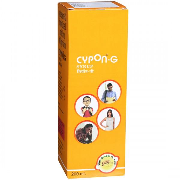 Cypon G Ginger Flavour Syrup 200 ml