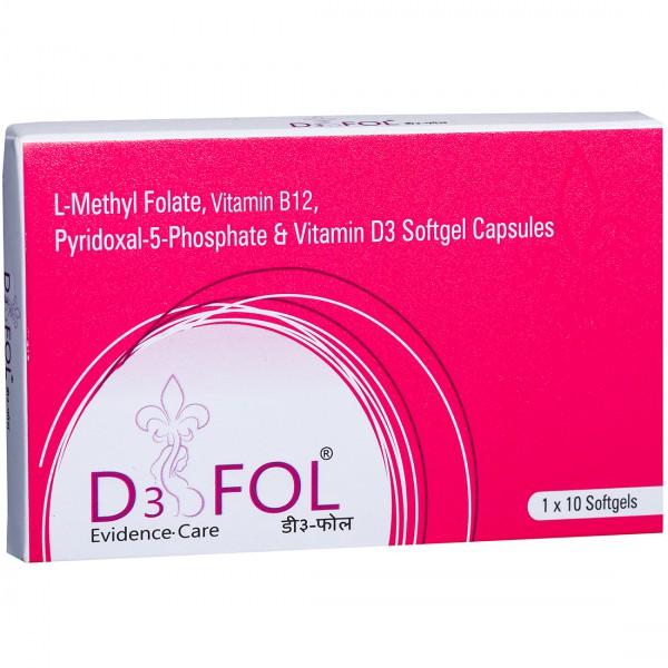 D3 Fol Capsule (10 Cap)