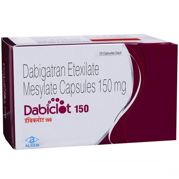 Dabiclot 150 mg Capsule (10 Cap)