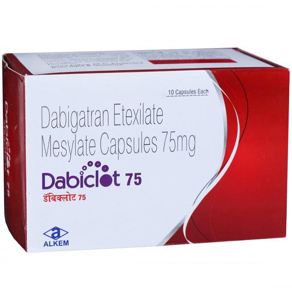 Dabiclot 75 mg Capsule (10 Cap)
