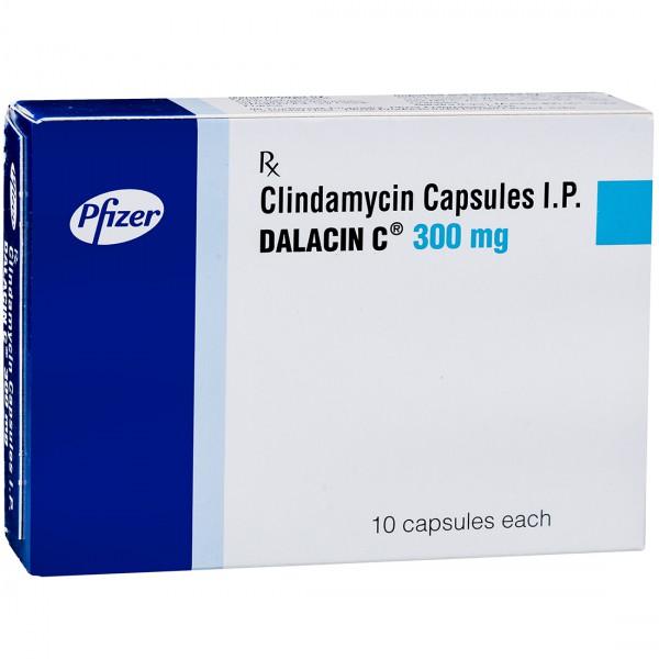 Dalacin C 300 mg Capsule (10 Cap)