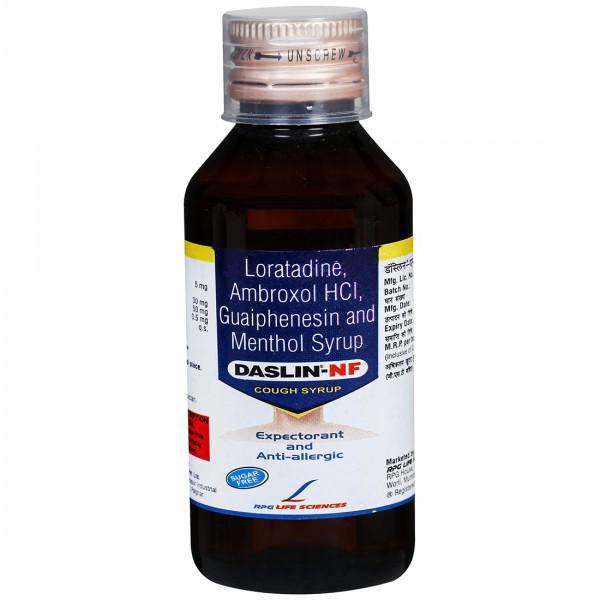 Daslin NF Sugar Free Syrup 100 ml