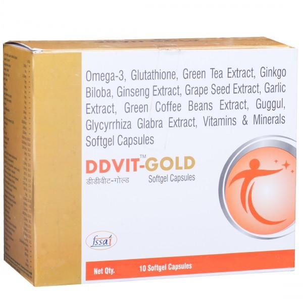 Ddvit Gold 10 Softgel Capsules