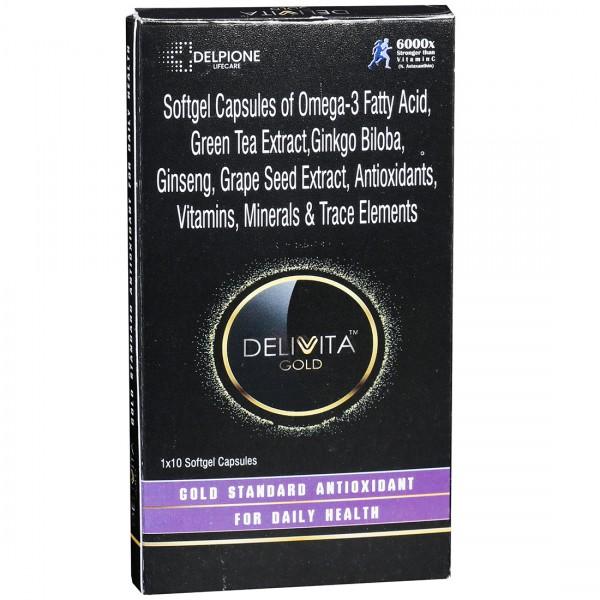 Delivita Gold 10 Softgel Capsules