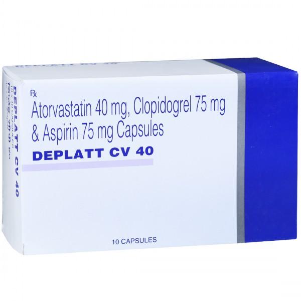 Deplatt CV 40 mg Capsule (10 Cap)