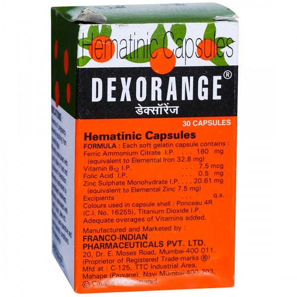 Dexorange 30 Capsules