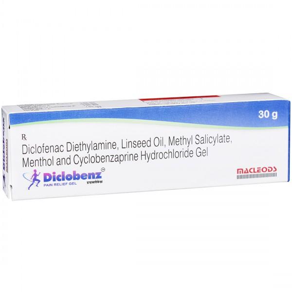 Diclobenz Gel 30 gm