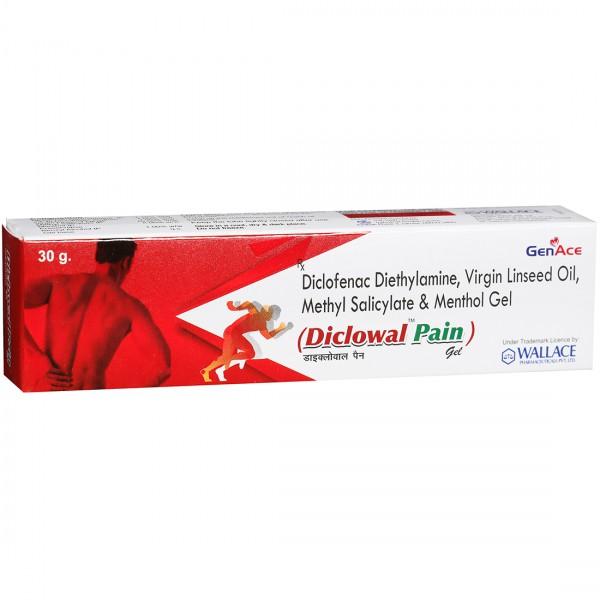 Diclowal Pain Gel 30 gm