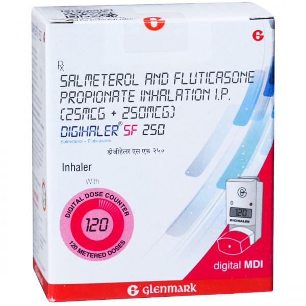 Digihaler SF 250 mcg Inhaler 7.2 g (120 Metered Doses)