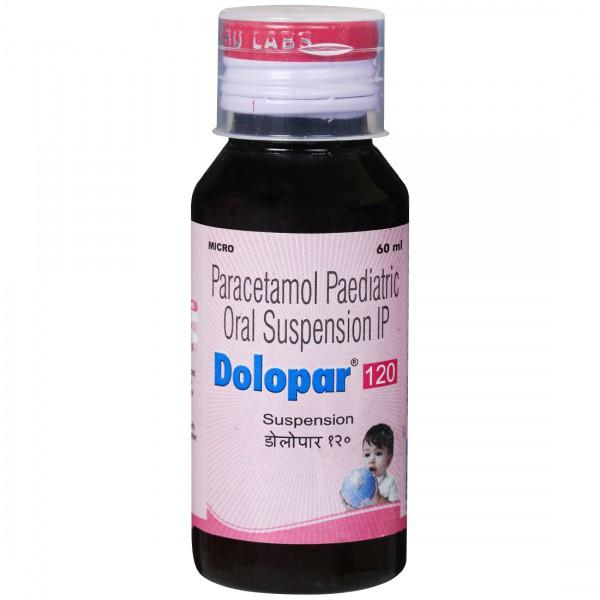 Dolopar 120 mg Suspension 60 ml