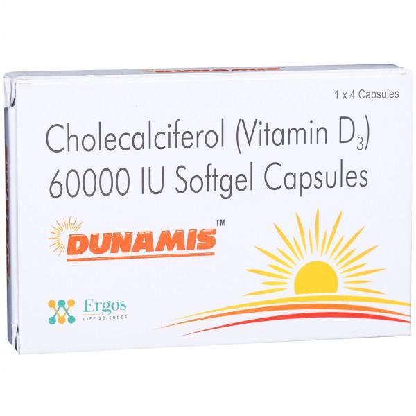 Dunamis 60000 IU Softgel Capsule (4 Cap)