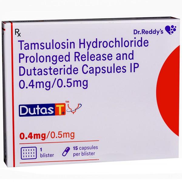 Dutas T + 0.4 mg/0.5 mg Capsule (15 Cap)