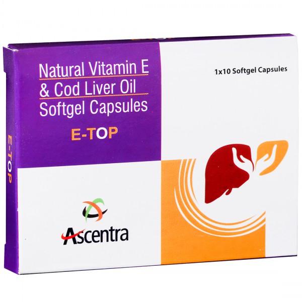 E Top Softgel Capsule (10 Cap)