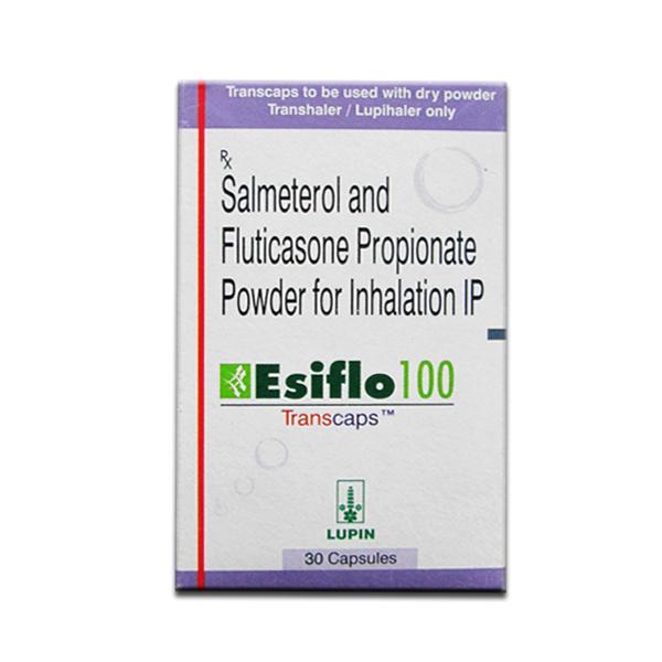 Esiflo 100 mcg Transcap (30 Cap)