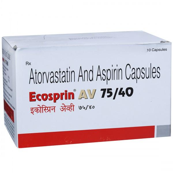 Ecosprin AV 75/40 mg Capsule (10 Cap)