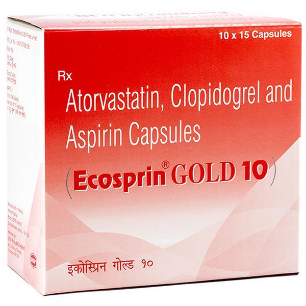 Ecosprin Gold 10 mg Capsule (15 Cap)