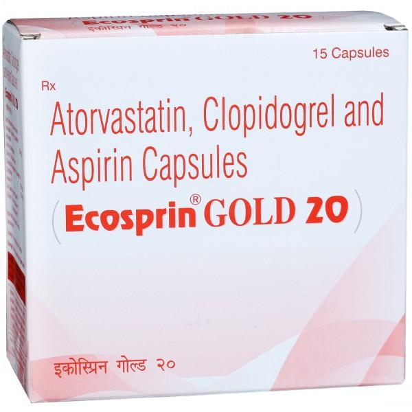 Ecosprin Gold 20 mg Capsule (15 Cap)