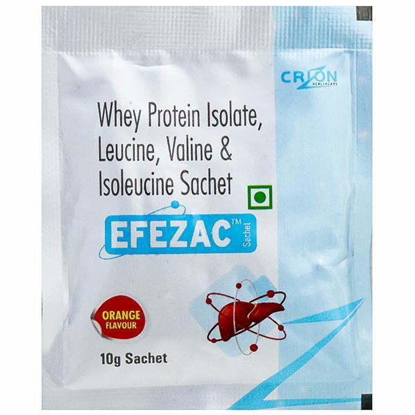Efezac Orange Flavour Sachet 10 g