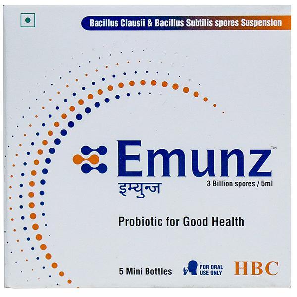Emunz Sugar Free Suspension 3 Billion Spores/5 ml