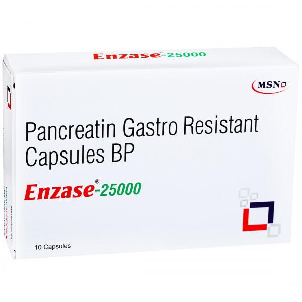Enzase 25000 10 Capsules