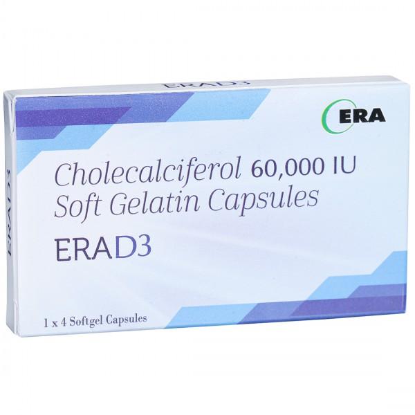 Era D3 Softgel Capsule (4 Cap)