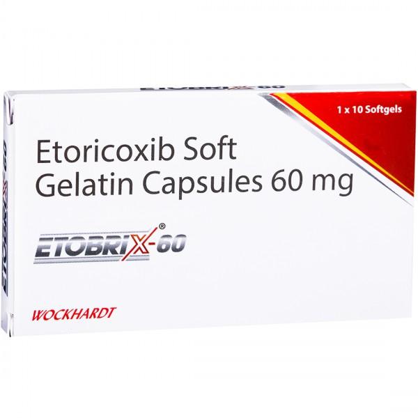 Etobrix 60 mg Soft Gelatin Capsule (10 Cap)