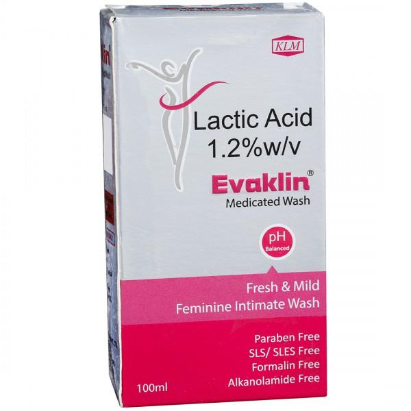 Evaklin Medicated Wash 100 ml
