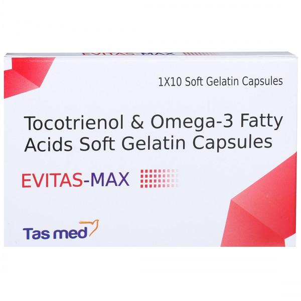 Evitas Max 10 Soft Gelatin Capsules