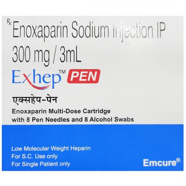 Exhep Pen 300 mg/3 ml Injection (Cartridge)