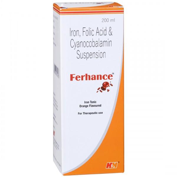 Ferhance Orange Flavour Suspension 200 ml