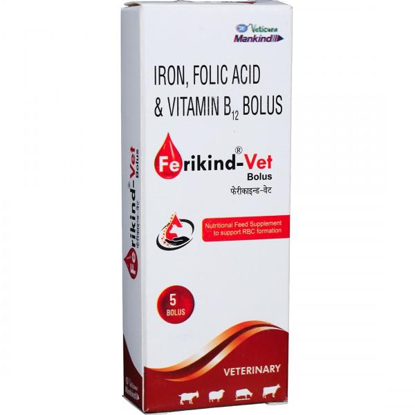 Ferikind Vet Veterinary Bolus (5 Bolus)