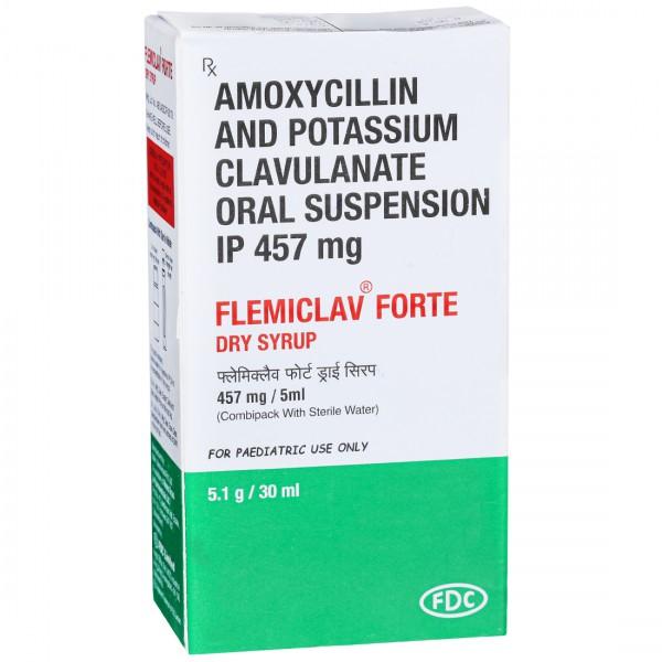 Flemiclav Forte 457 mg/5 ml Dry Syrup 30 ml