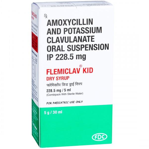 Flemiclav Kid Dry Syrup 5 g/30 ml
