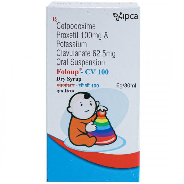 Foloup CV 100 mg Oral Suspension 6 g/30 ml
