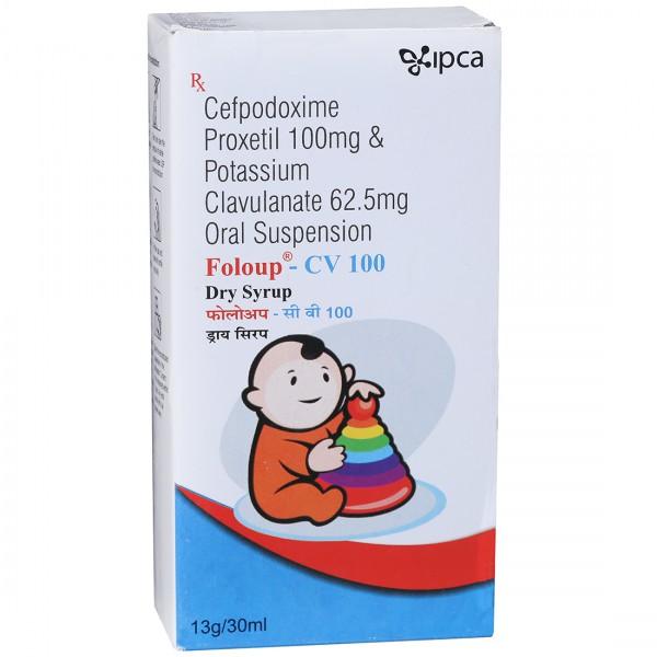 Foloup CV 100 mg Oral Suspension 13 g/30 ml