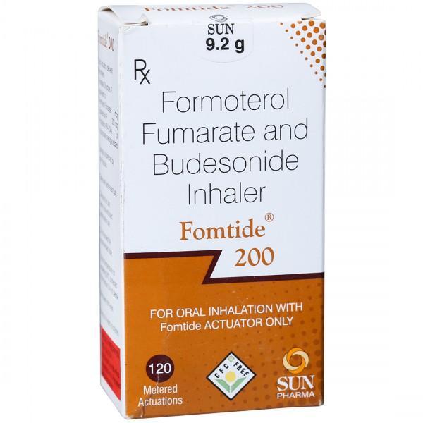 Fomtide 200 mcg Inhaler 9.2 g (120 Metered Doses)