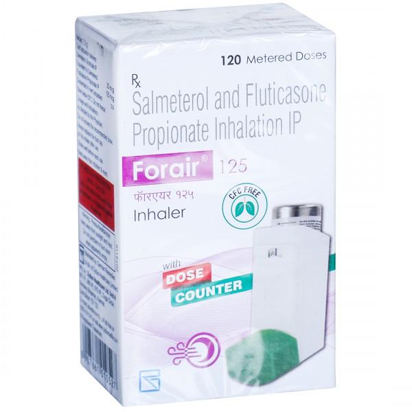 Forair 125 mcg Inhaler 7.2 g (120 Metered Doses)