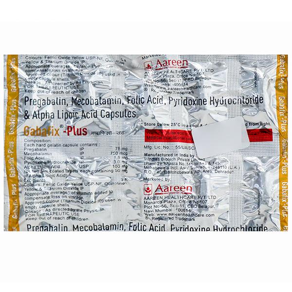 Gabafix Plus Capsule (10 Cap)