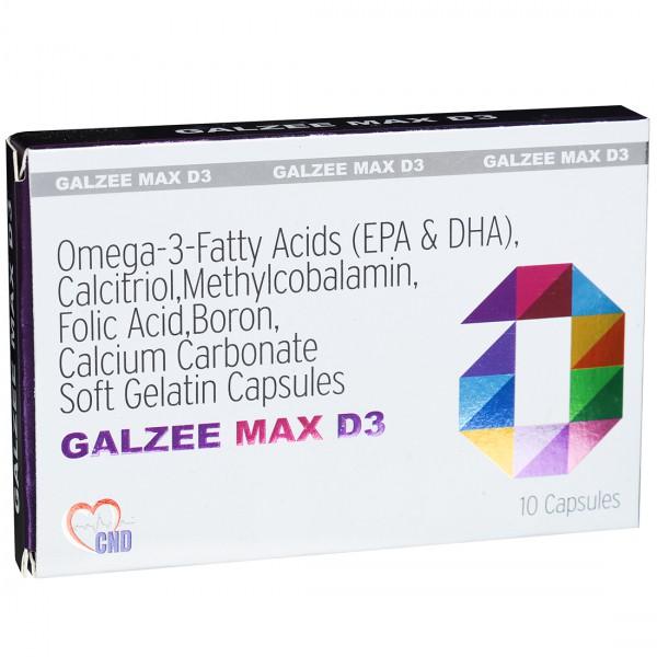 Galzee Max D3 Soft Gelatin Capsule (10 Cap)