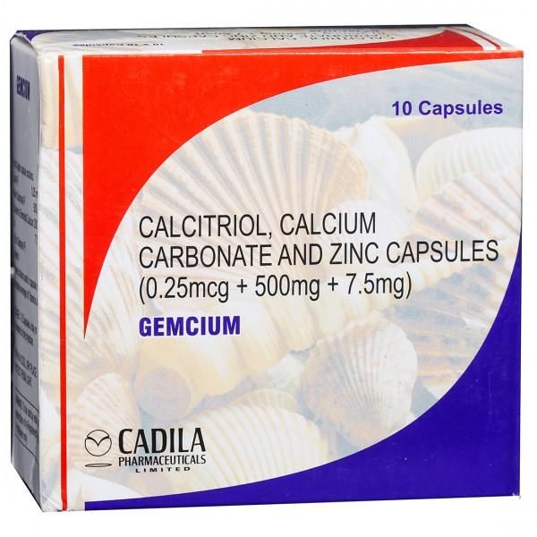 Gemcium Softgel Capsule (10 Cap)
