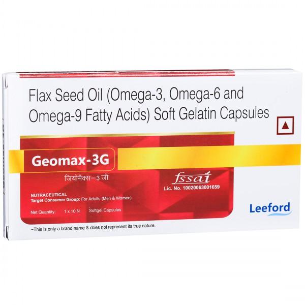 Geomax 3G Softgel Capsule (10 Cap)