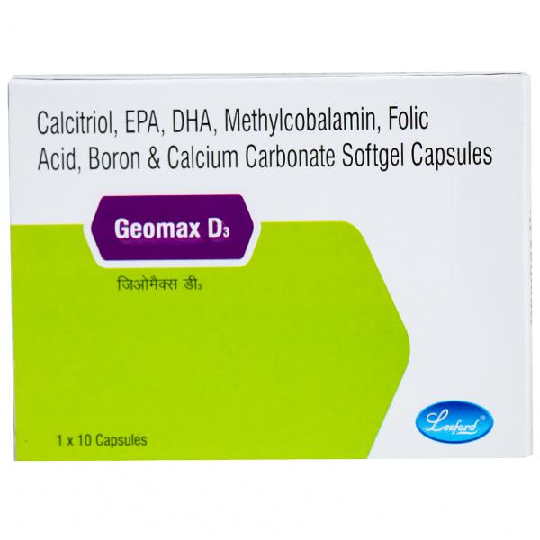 Geomax D3 Capsule (10 Cap)