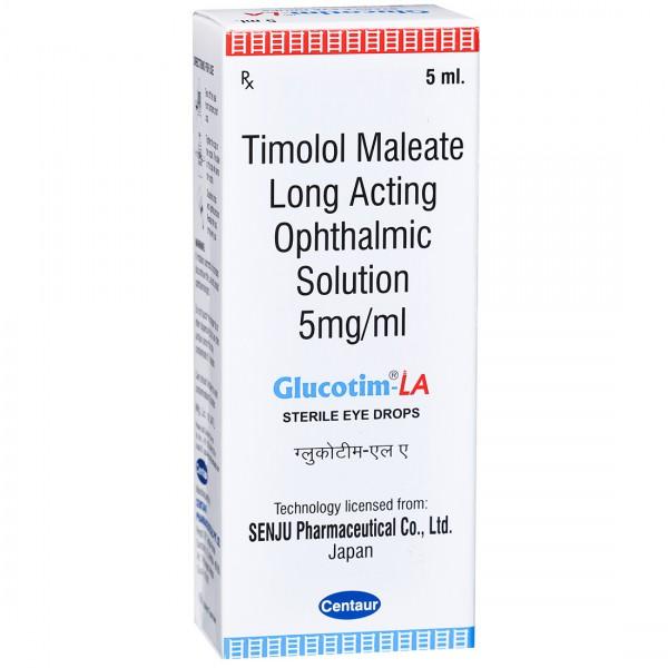 Glucotim LA Eye Drops 5 ml
